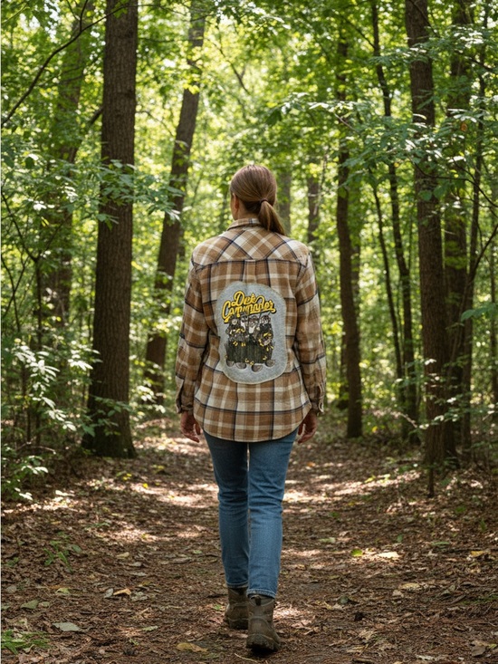 Tops - Rethread Duck Dynasty Plaid Flannel Shirt